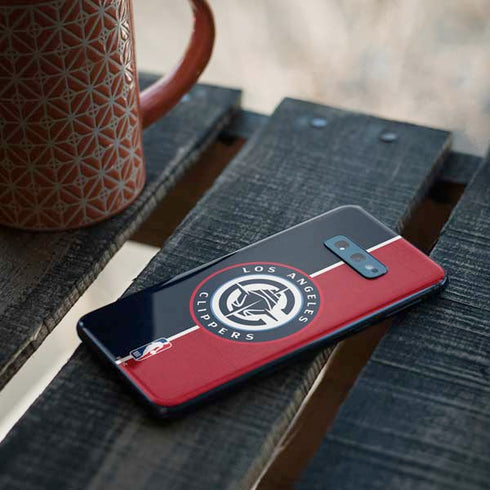 NBA LA Clippers Canvas Galaxy S10e Skin