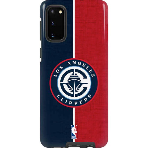 NBA LA Clippers Canvas Galaxy S20 Pro Case