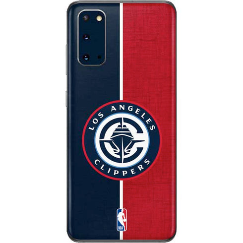 NBA LA Clippers Canvas Galaxy S20 Skin