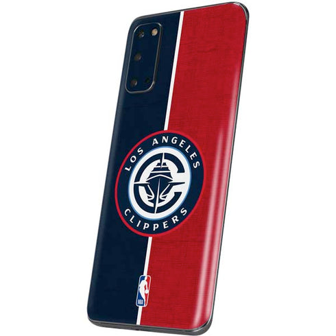 NBA LA Clippers Canvas Galaxy S20 Skin