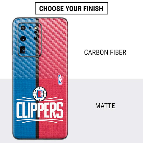 NBA LA Clippers Canvas Galaxy S20 Ultra 5G Skin