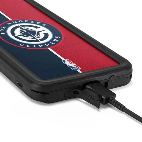 NBA LA Clippers Canvas Galaxy S20 Waterproof Case