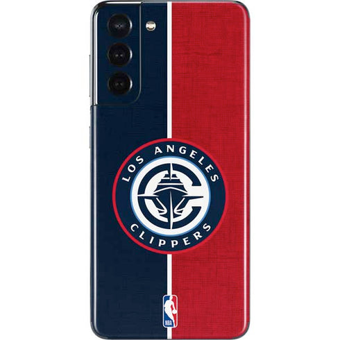 NBA LA Clippers Canvas Galaxy S21 5G Skin