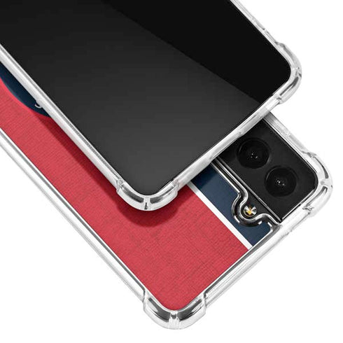 NBA LA Clippers Canvas Galaxy S21 FE Clear Case