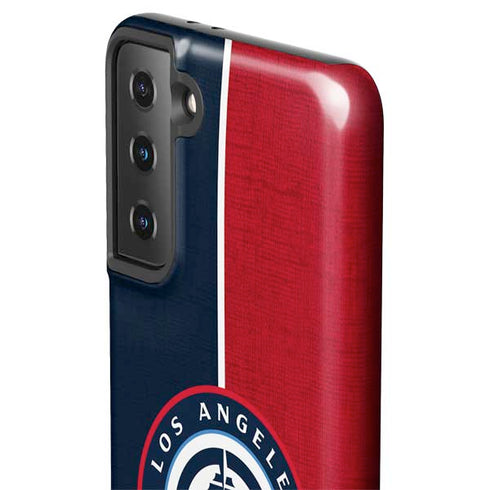NBA LA Clippers Canvas Galaxy S21 FE Pro Case