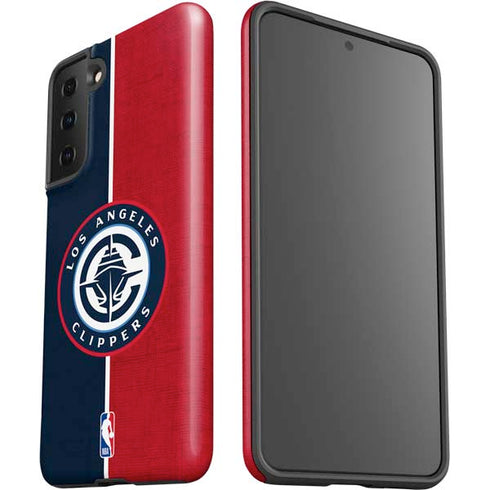 NBA LA Clippers Canvas Galaxy S21 FE Pro Case