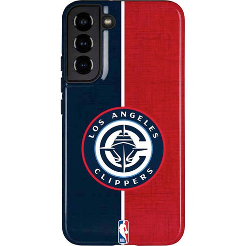NBA LA Clippers Canvas Galaxy S22 Plus Pro Case
