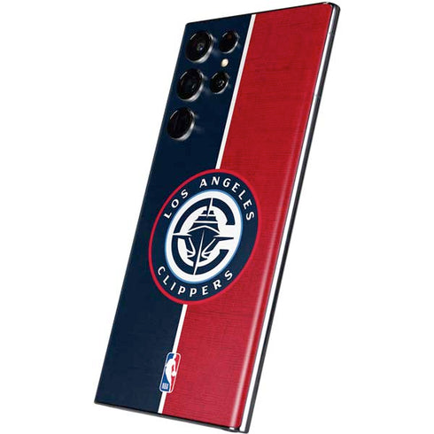 NBA LA Clippers Canvas Galaxy S22 Ultra Skin