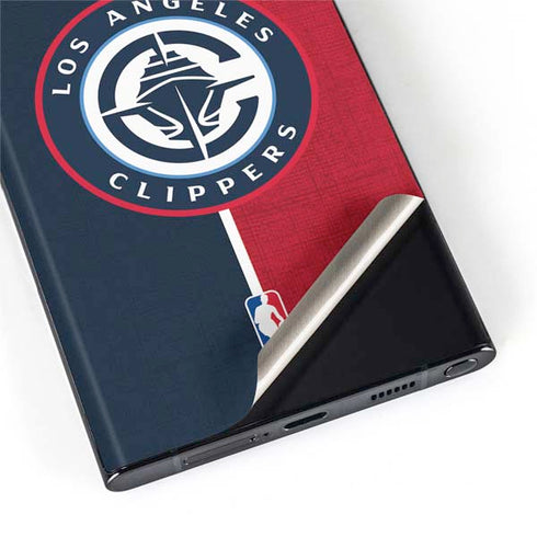 NBA LA Clippers Canvas Galaxy S22 Ultra Skin