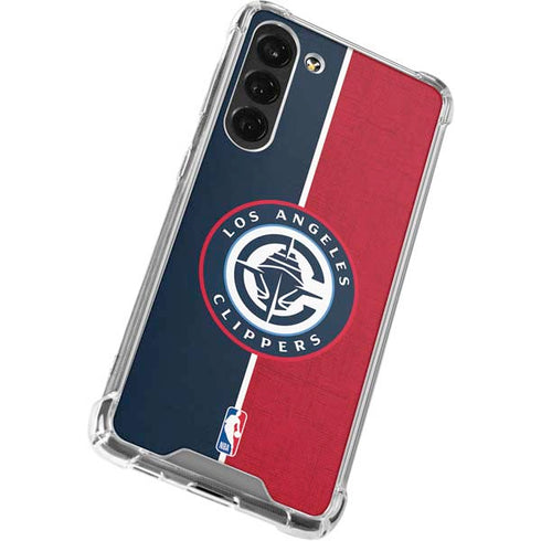 NBA LA Clippers Canvas Galaxy S23 Plus Clear Case