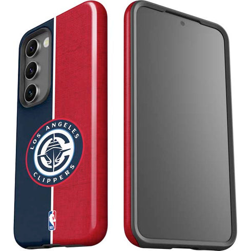 NBA LA Clippers Canvas Galaxy S23 Plus Pro Case