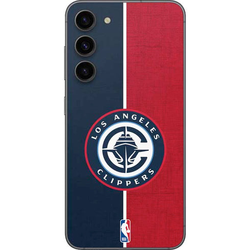 NBA LA Clippers Canvas Galaxy S23 Plus Skin
