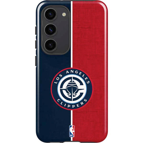 NBA LA Clippers Canvas Galaxy S23 Pro Case