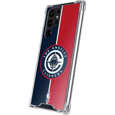 NBA LA Clippers Canvas Galaxy S23 Ultra Clear Case