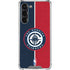 NBA LA Clippers Canvas Galaxy S24 FE Clear Case