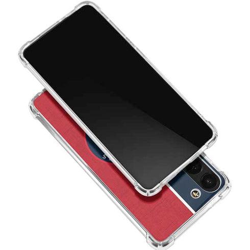 NBA LA Clippers Canvas Galaxy S24 FE Clear Case