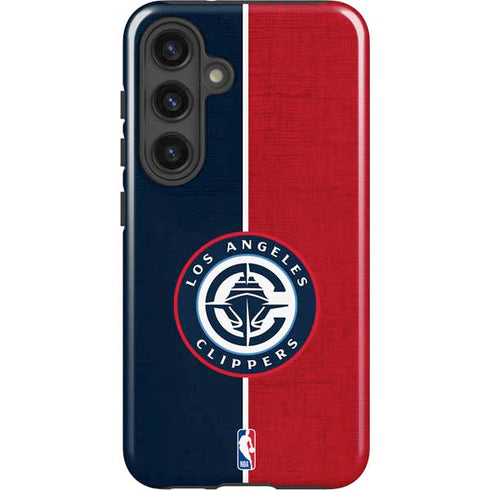 NBA LA Clippers Canvas Galaxy S24 Impact Case