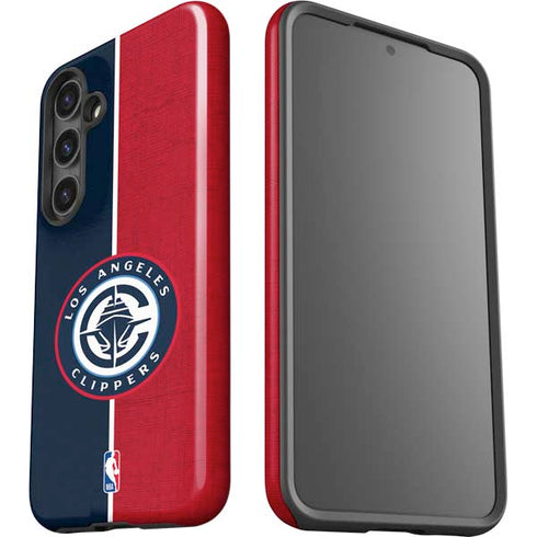 NBA LA Clippers Canvas Galaxy S25 Impact Case