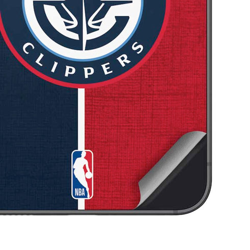 NBA LA Clippers Canvas Galaxy S24 Plus Skin