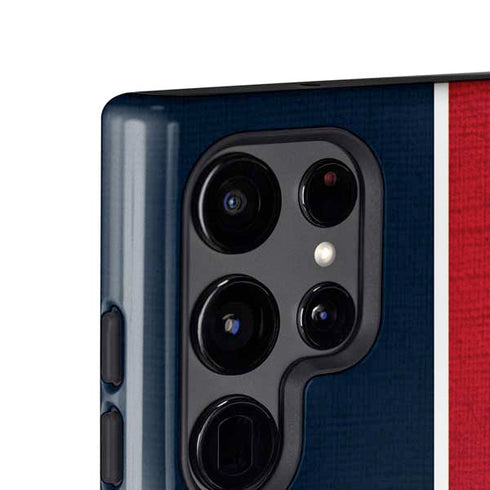 NBA LA Clippers Canvas Galaxy S25 Ultra Impact Case