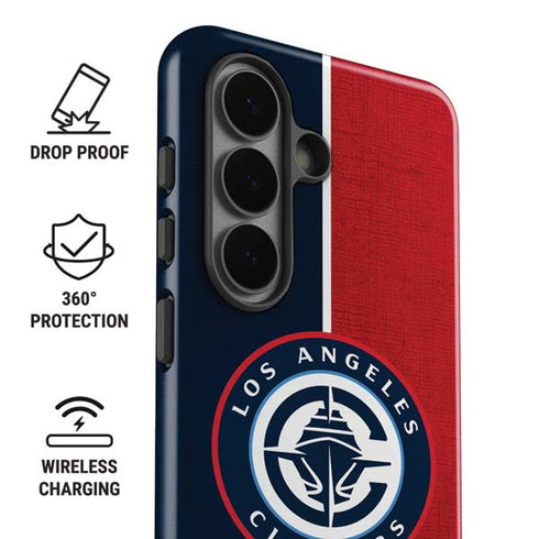 NBA LA Clippers Canvas Galaxy S26 Impact Case