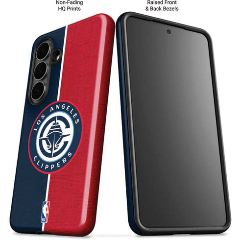 NBA LA Clippers Canvas Galaxy S26 Impact Case