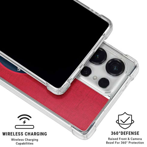 NBA LA Clippers Canvas Galaxy S26 Ultra Clear Case