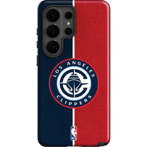 NBA LA Clippers Canvas Galaxy S26 Ultra Impact Case