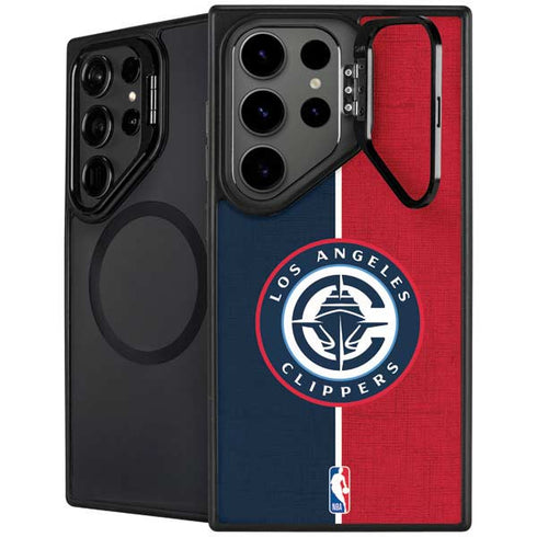 NBA LA Clippers Canvas Galaxy S26 Ultra Kickstand Case