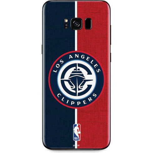 NBA LA Clippers Canvas Galaxy S8 Plus Skin