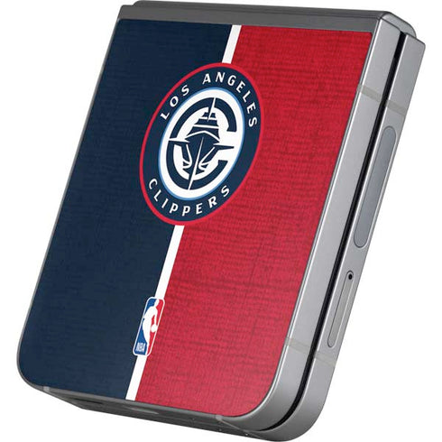 NBA LA Clippers Canvas Galaxy Z Flip6 Skin