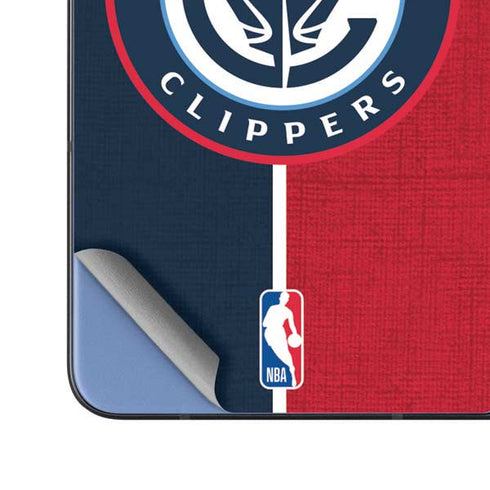 NBA LA Clippers Canvas Galaxy Z Fold5 5G Skin