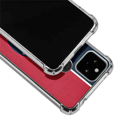 NBA LA Clippers Canvas Google Pixel 5 Clear Case