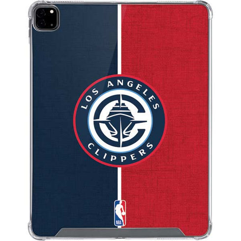 NBA LA Clippers Canvas iPad Pro 12.9in (2020) Clear Case