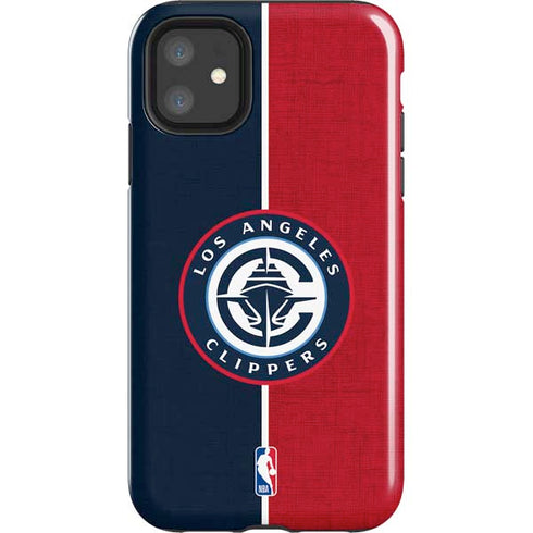 NBA LA Clippers Canvas iPhone 11 Impact Case