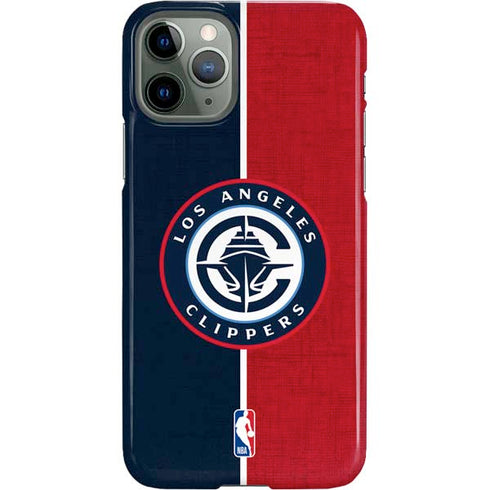 NBA LA Clippers Canvas iPhone 11 Pro Lite Case