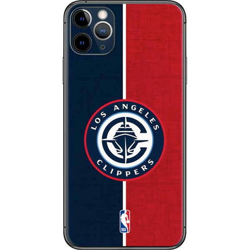 NBA LA Clippers Canvas iPhone 11 Pro Max Skin