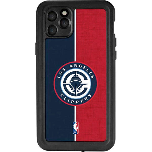 NBA LA Clippers Canvas iPhone 11 Pro Max Waterproof Case