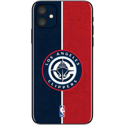 NBA LA Clippers Canvas iPhone 11 Skin
