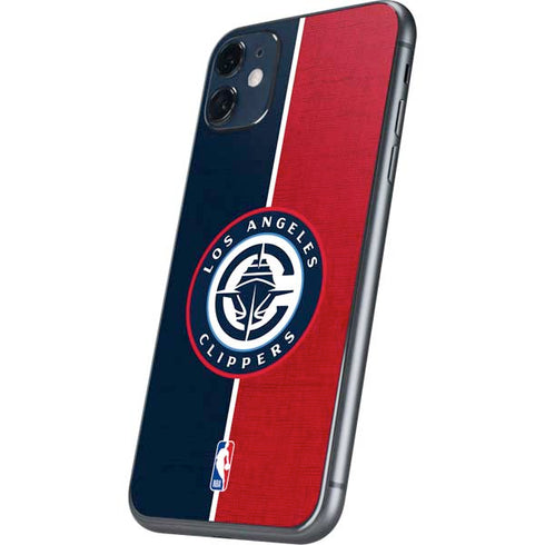NBA LA Clippers Canvas iPhone 11 Skin