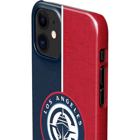 NBA LA Clippers Canvas iPhone 12 Mini Lite Case