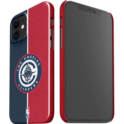 NBA LA Clippers Canvas iPhone 12 Mini Lite Case