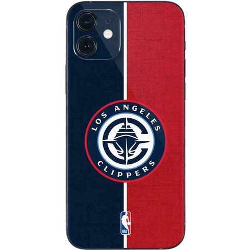 NBA LA Clippers Canvas iPhone 12 Mini Skin