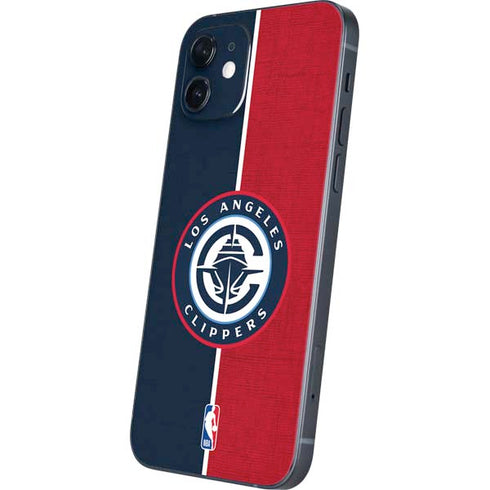 NBA LA Clippers Canvas iPhone 12 Mini Skin