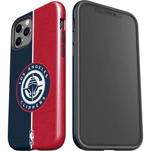 NBA LA Clippers Canvas iPhone 12 Pro Impact Case