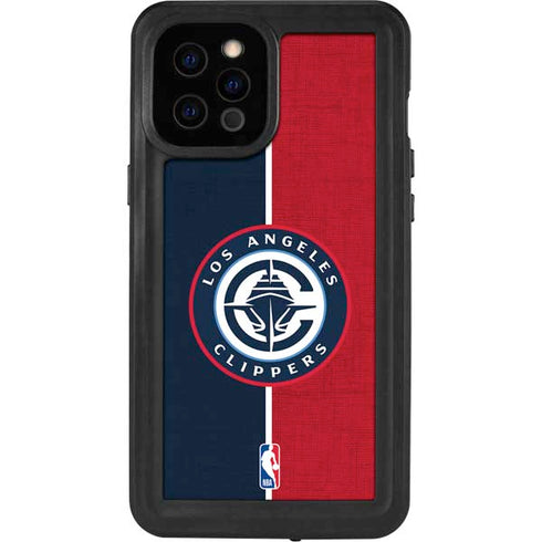 NBA LA Clippers Canvas iPhone 12 Pro Max Waterproof Case