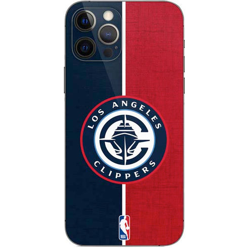 NBA LA Clippers Canvas iPhone 12 Pro Skin