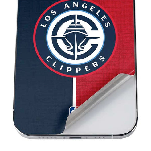 NBA LA Clippers Canvas iPhone 12 Pro Skin