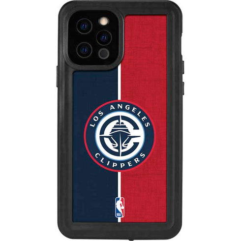 NBA LA Clippers Canvas iPhone 12 Pro Waterproof Case