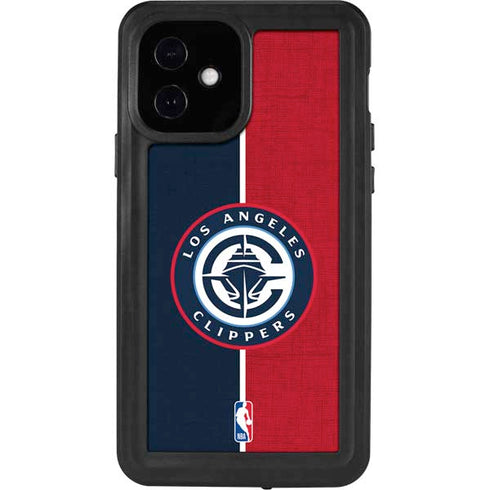 NBA LA Clippers Canvas iPhone 12 Waterproof Case